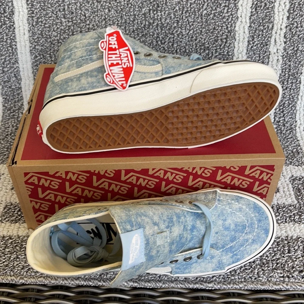 Vans Sk8-Hi Tapered Denimdstry Winter Sky/Marshmallow WMNS